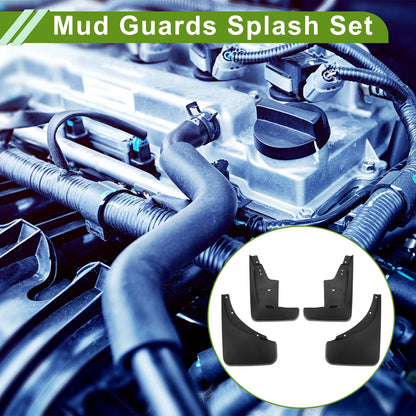 Mud Flaps Splash Guards for Jeep Compass (2011-2016)