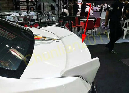 Unpainted Trunk Spoiler Wing ABS for Toyota Corolla Sedan 2014-2018