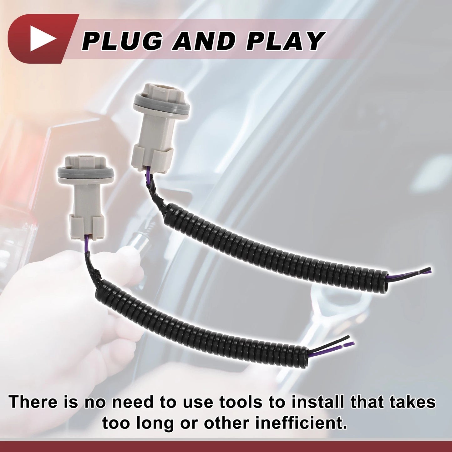 License Plate Light Socket Wiring for Ford Bronco (1992-1996)