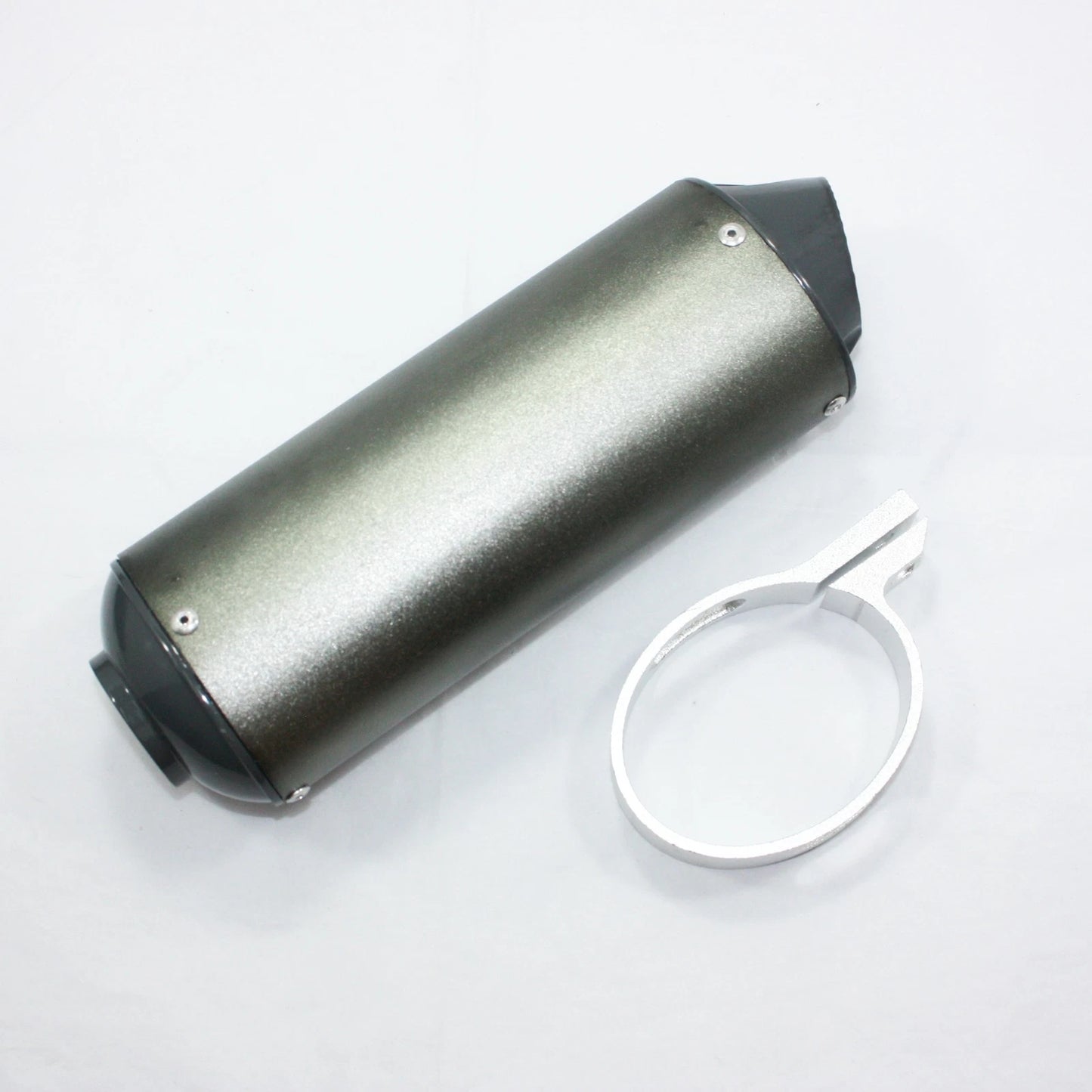 28mm Alloy Exhaust Muffler + Clamp for 125cc 140cc 150cc PIT PRO Dirt Bike