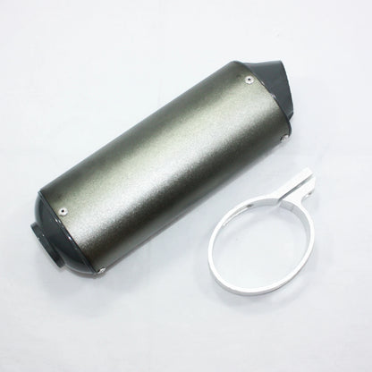 28mm Alloy Exhaust Muffler + Clamp for 125cc 140cc 150cc PIT PRO Dirt Bike
