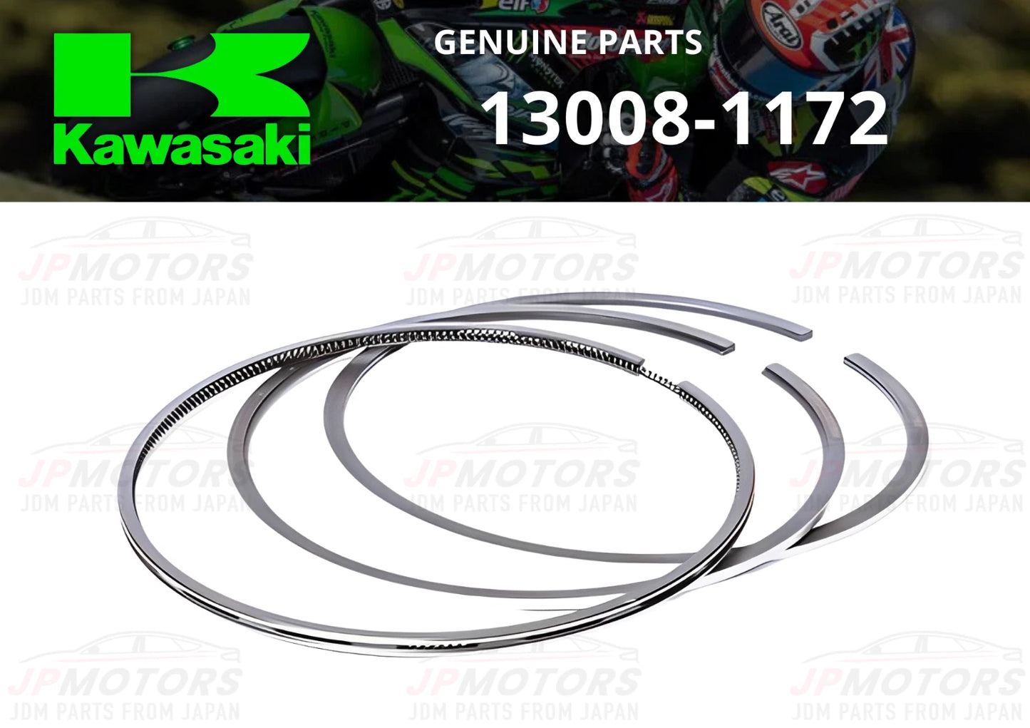88 Piston Ring Set for Kawasaki Vulcan 1500 (1987–2008)