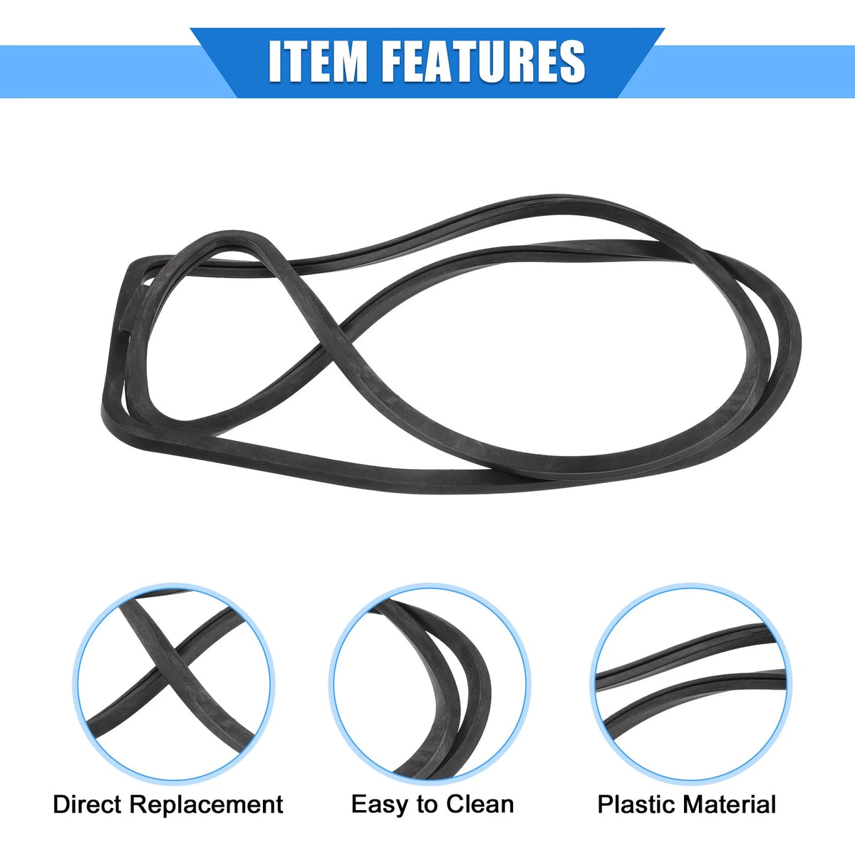 Valve Cover Gasket for Dodge Ram Truck 1999-2002 Rubber Black