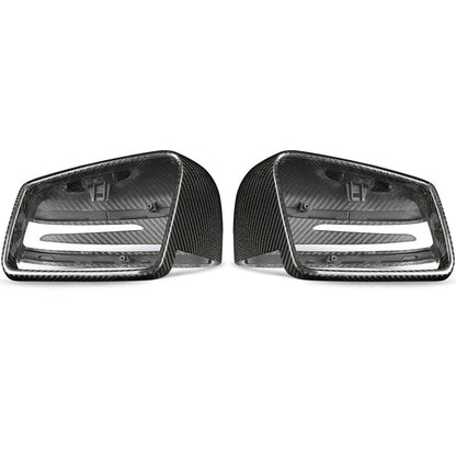 Carbon Fiber Mirror Covers for Benz W204 W212 W176 W117 W246 (2007-2023)