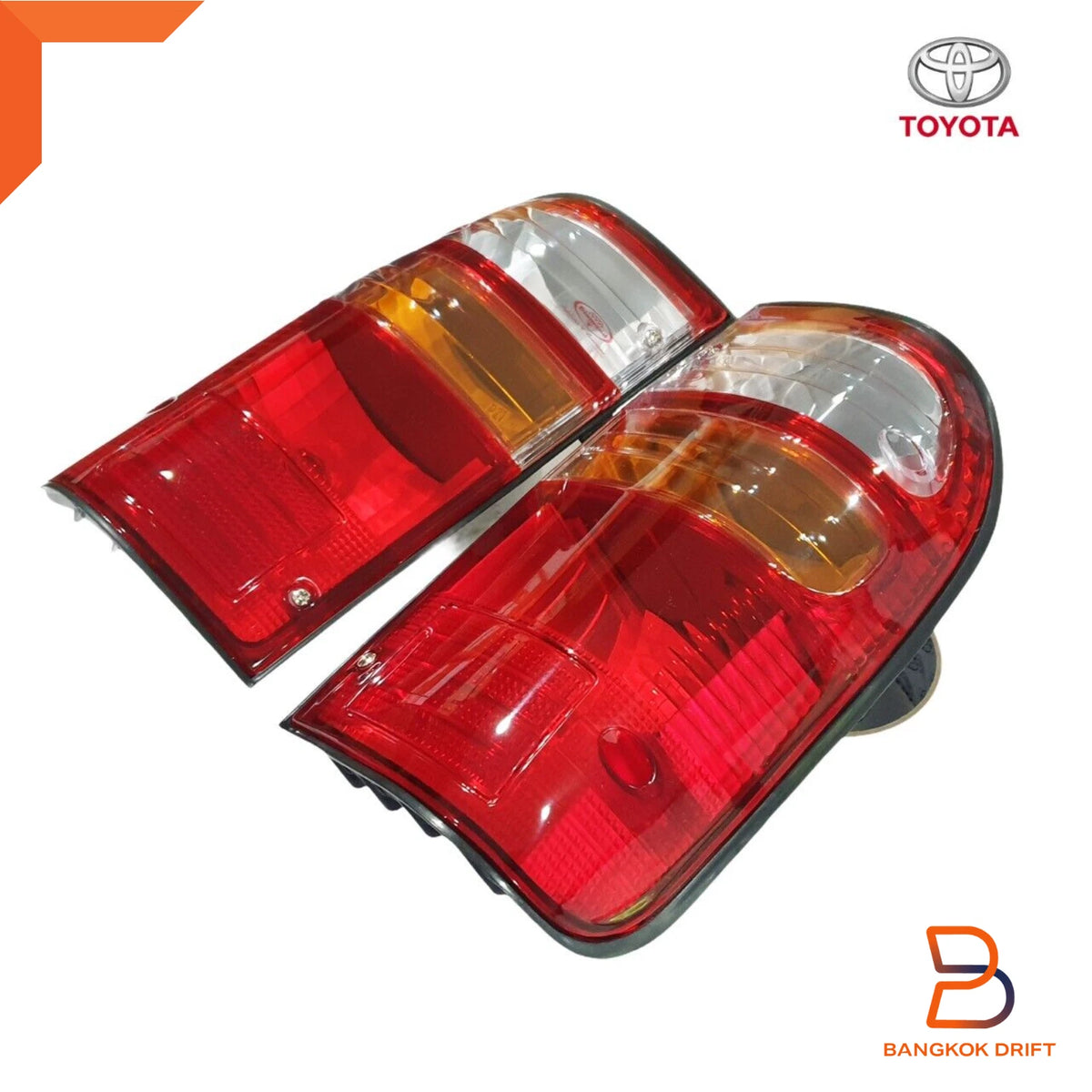 Rear Tail Lights Assembly for Toyota Hilux Ute (LN167, LN147, KZN165)