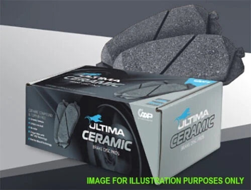 Ceramic front & rear brake pads for Holden Cruze (2009–2016)