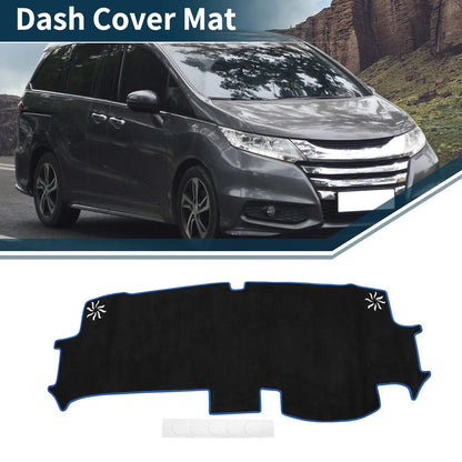 Dashboard Cover Mat for Honda STEPWGN AIR SPADA 2022-2023 Black Blue