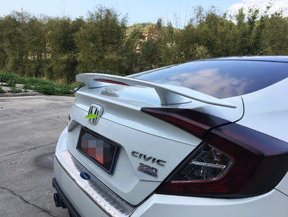 Universal Spoiler Wing for Honda Civic Sedan 2016-2021 Pearl White