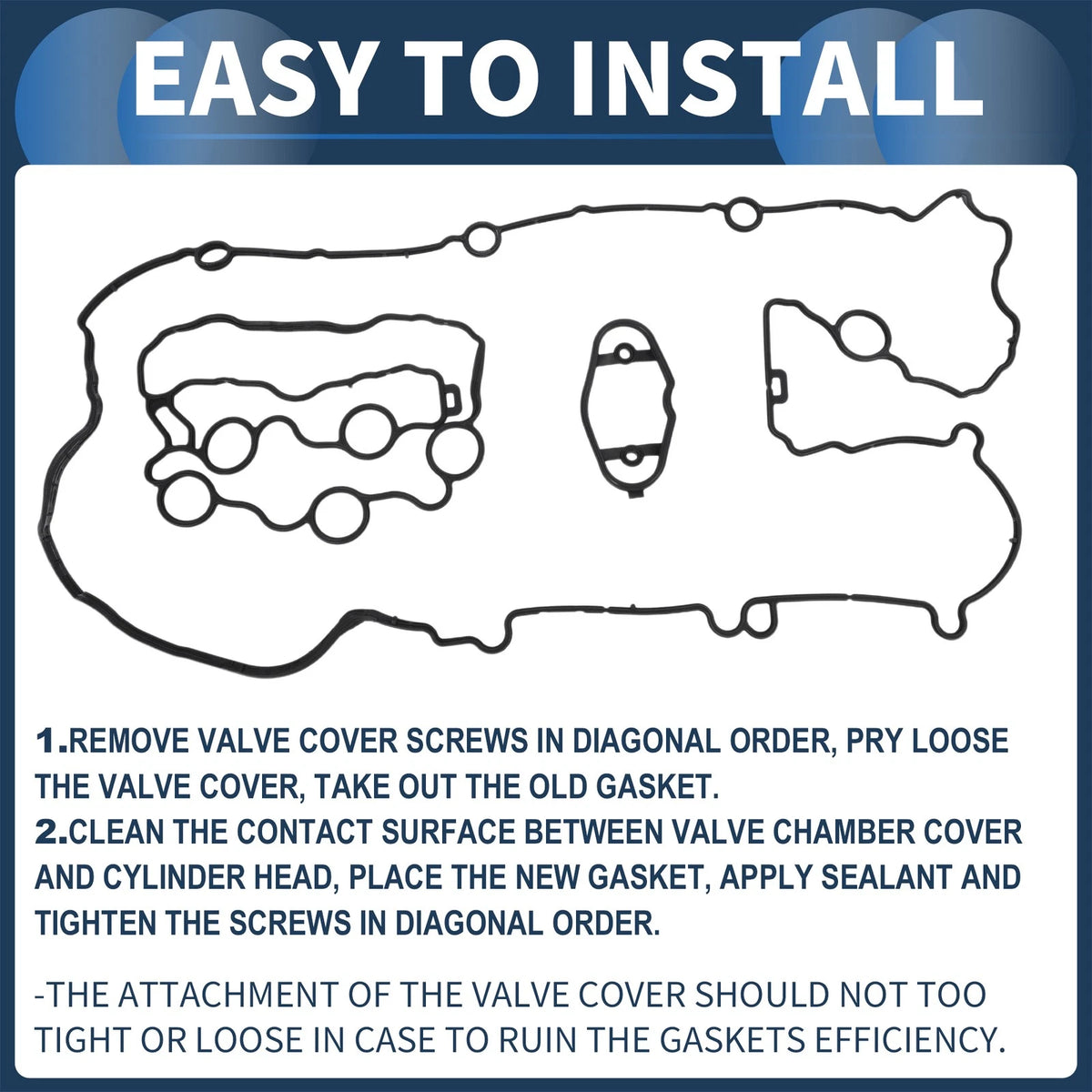 Valve Cover Gasket for BMW 1 Series F20 (2016-2019)