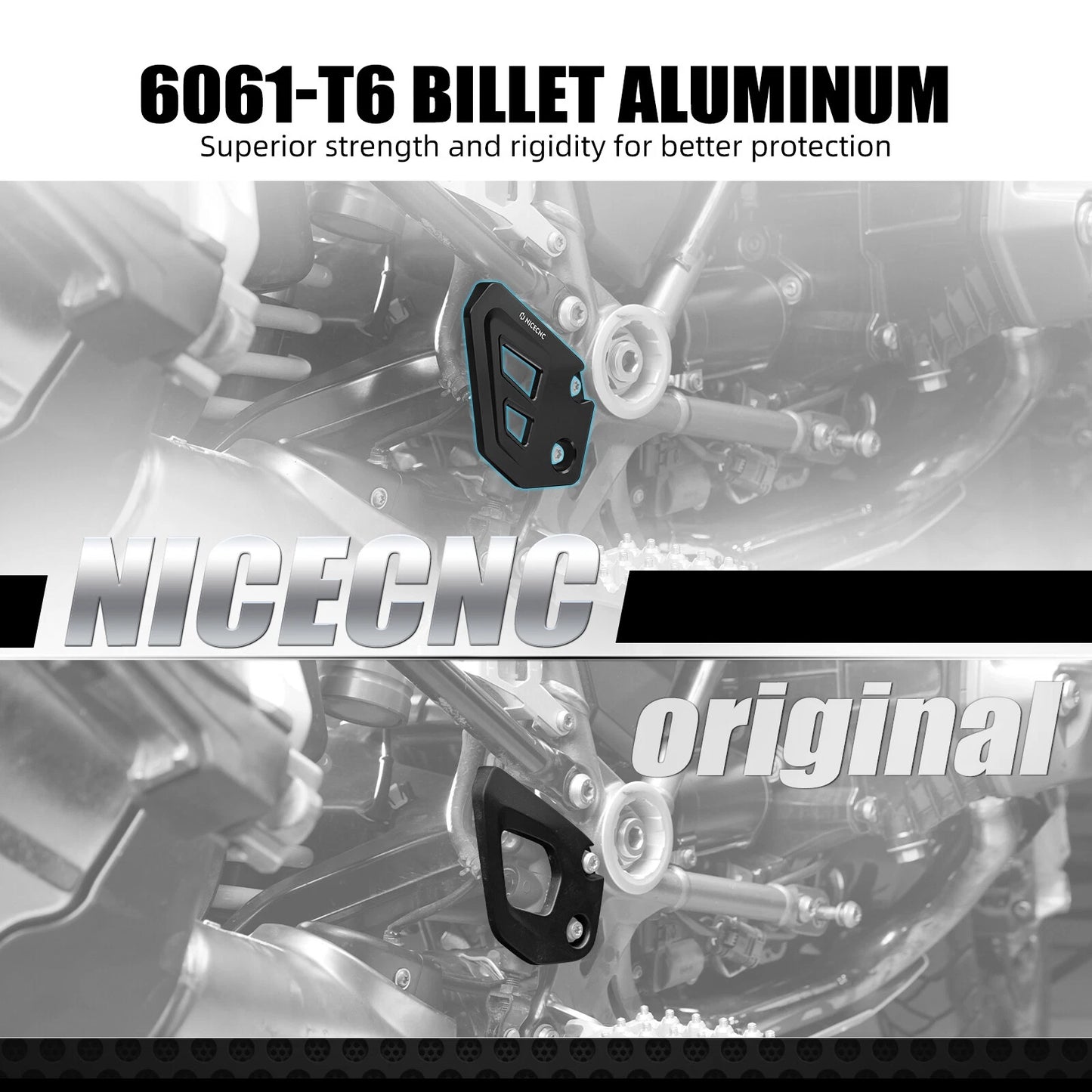 Rear Brake Master Cylinder Guard for BMW R1250GS Adventure (2018-2023)