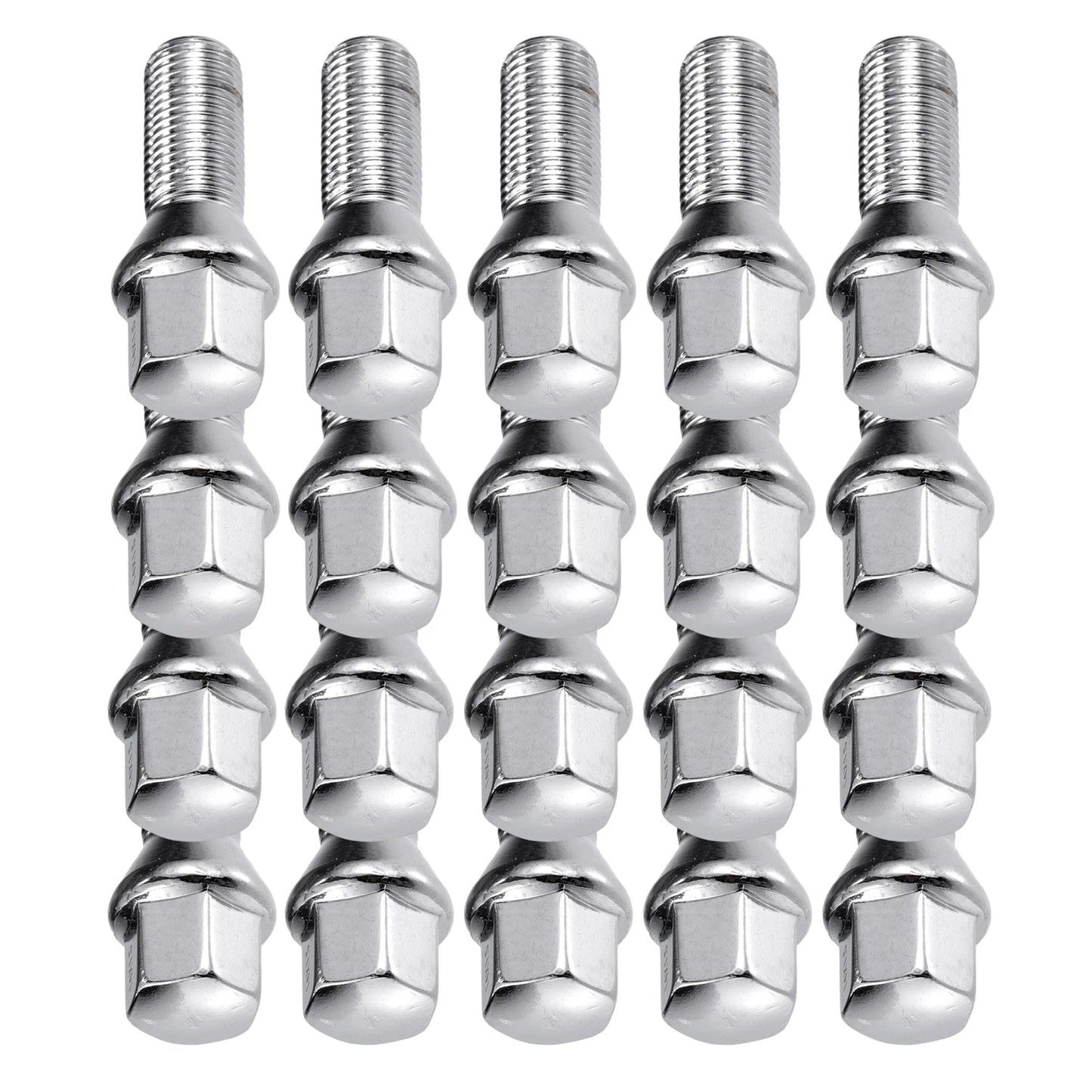 M14 x 1.50 Car Wheel Bolts (20 Pcs) for BMW 7 Series (2002-2008) Metal