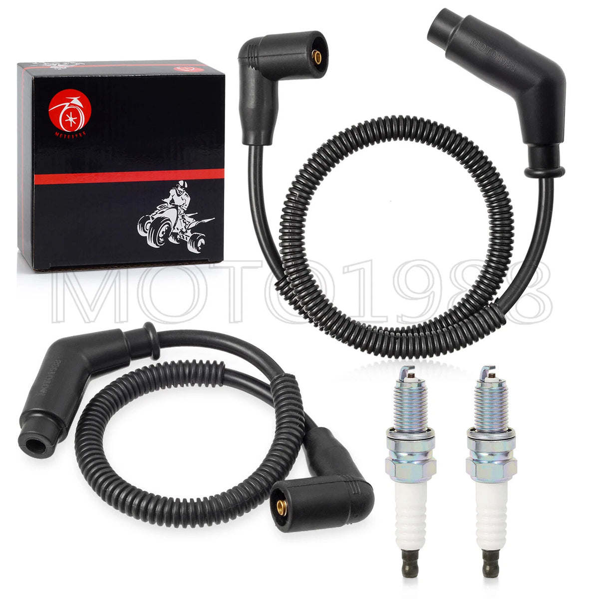 Spark Plug & Wire Cap 15in/24.4in for Can-Am Renegade T 650