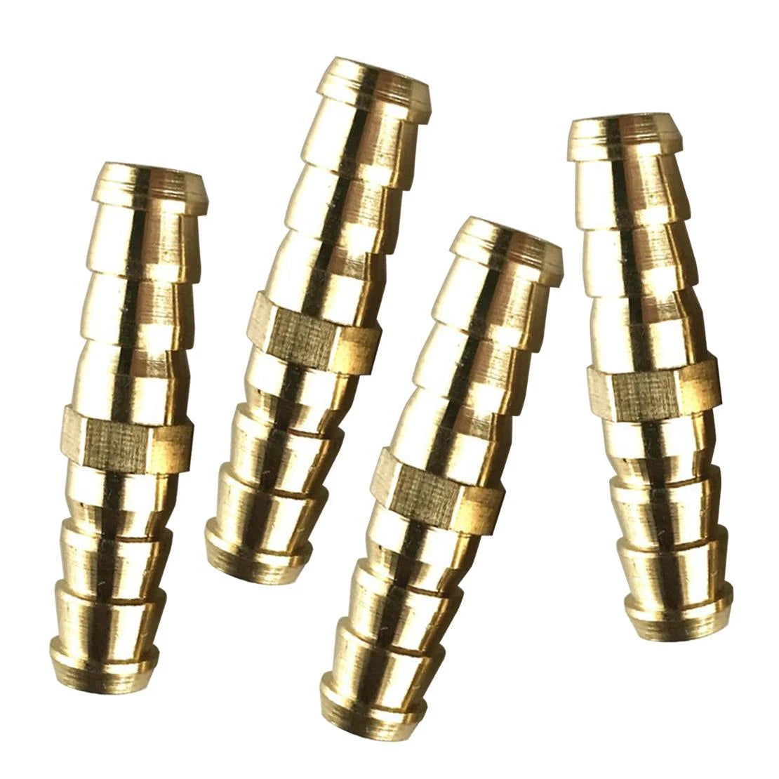4 x 8mm to 10mm Hose Barb Fitting Adapter Straight for Car