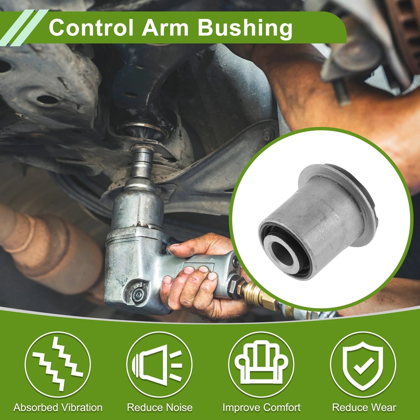 Front Lower Control Arm Bushing for Toyota Land Cruiser 3.0 (1996–2002)