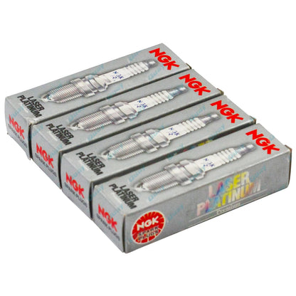 Set of 4 NGK Spark Plugs for Nissan X-Trail T31 4 cyl 2.0L MR20DE 2010~2014