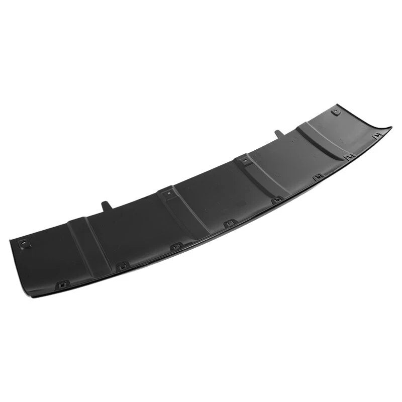 Gloss Black Front Bumper Skid Plate Cover for Land Rover Discovery 2017-2023