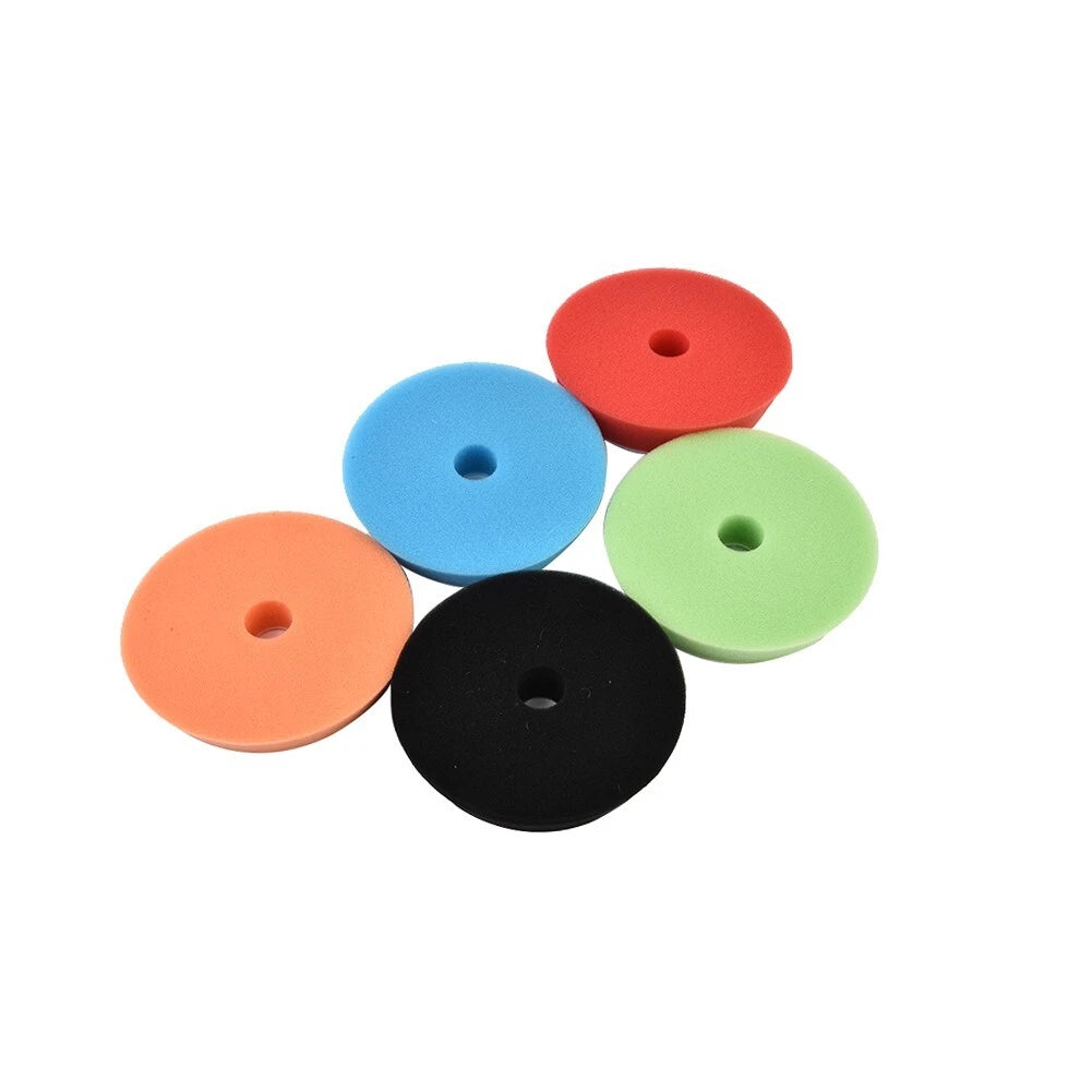 6 Inch Car Flat Sponge Polishing Buffing Pad Waxing Polisher Wheel Tool Kit
