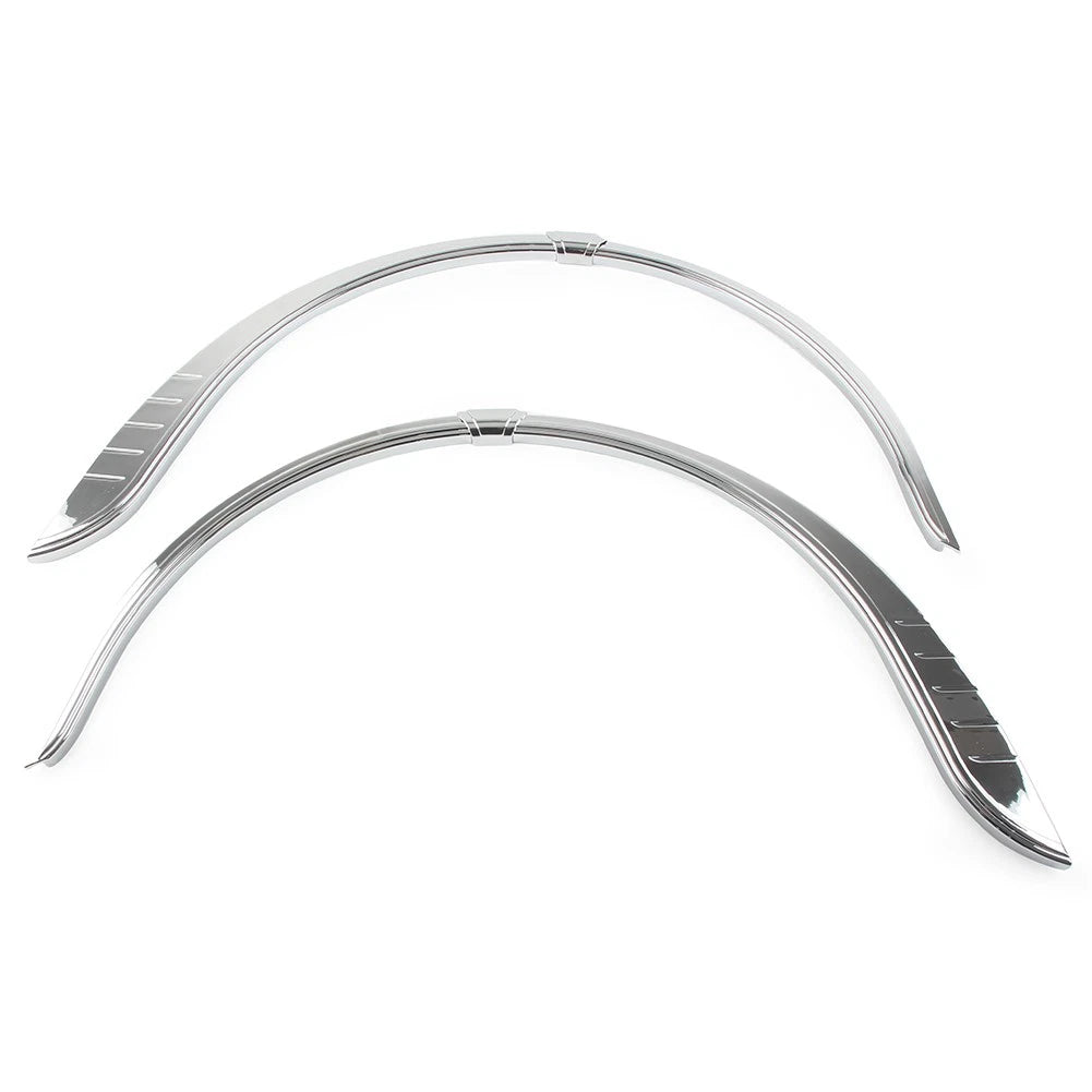 Rear Fender Flares Trim Accent Chrome for Harley Tri-Glide Ultra (2009-2023)