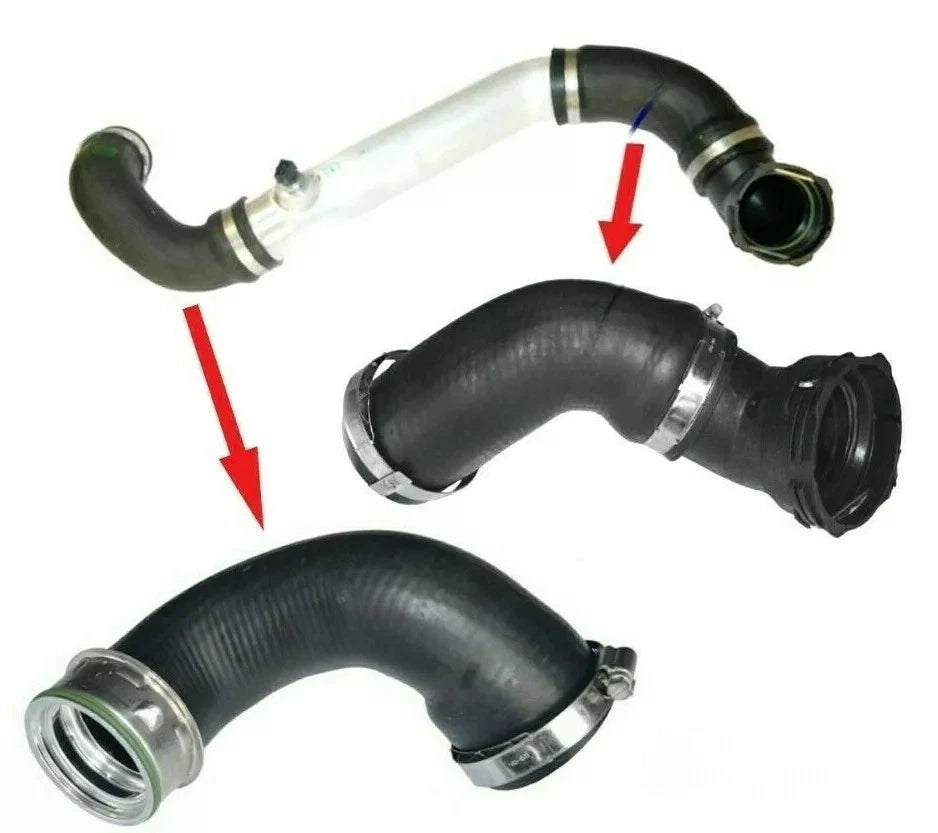 2 x Intercharge Air hose Turbo Hose for BMW X3 E83 (2004–2010)