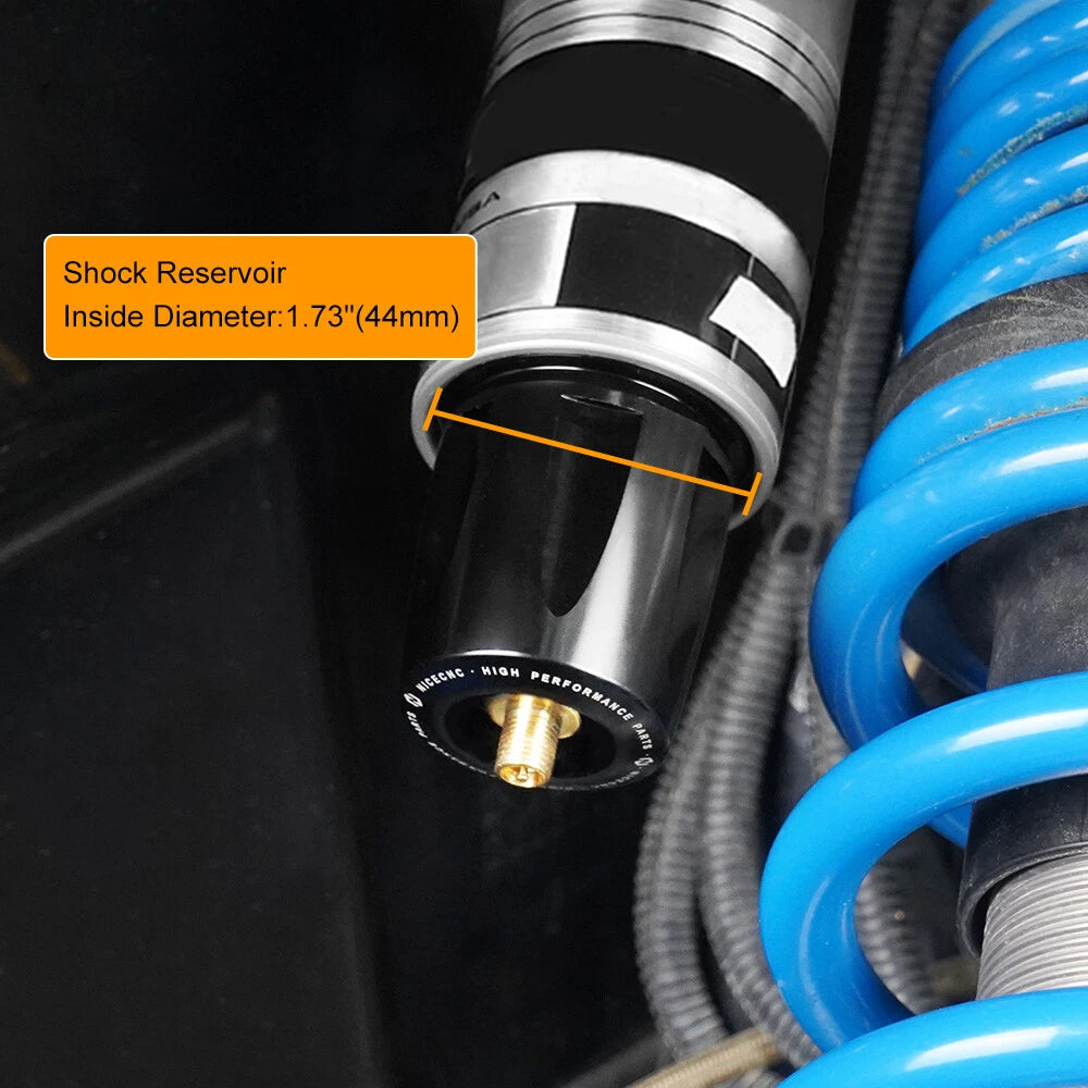 Nitrogen Suspension Reservoir End Caps w/ O-rings for UTV