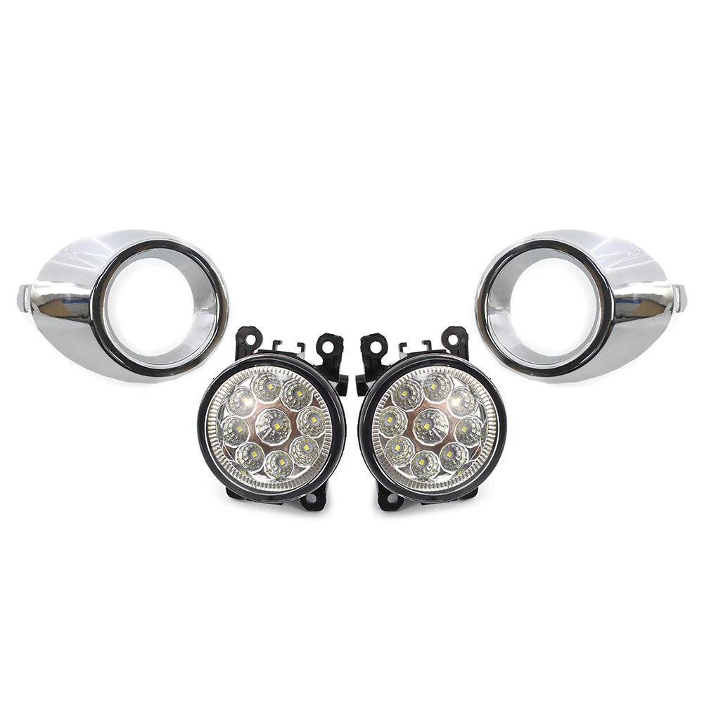 Fog Light Kit & Frame Cover for Ford Fiesta (2008-2012)
