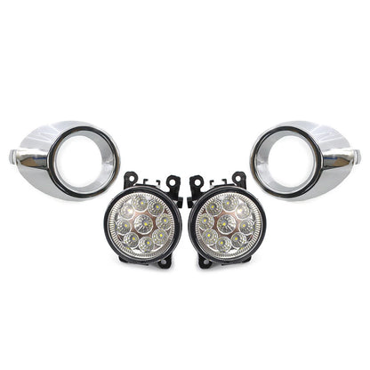 Fog Light Kit & Frame Cover for Ford Fiesta (2008-2012)