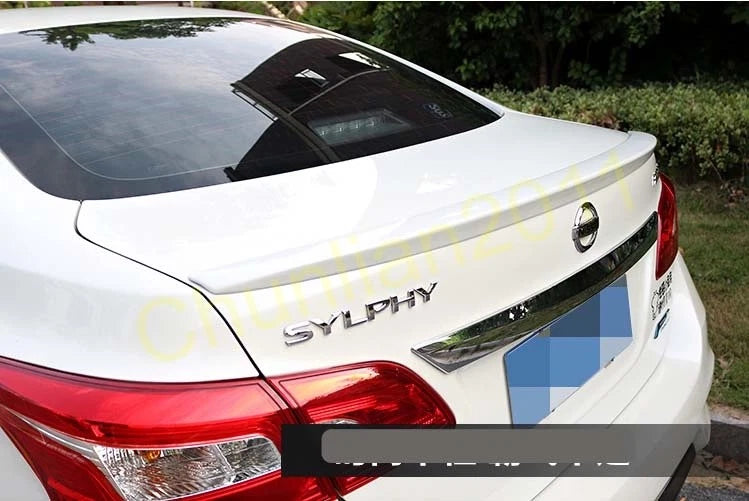 Boot Spoiler Wing for Nissan Sentra 2013-2019 Unpainted ABS (2013-2019)