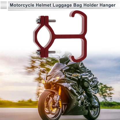 Aluminum Alloy Motorcycle Hanging Hook 1 Set Hexagon Wrench Gasket Red