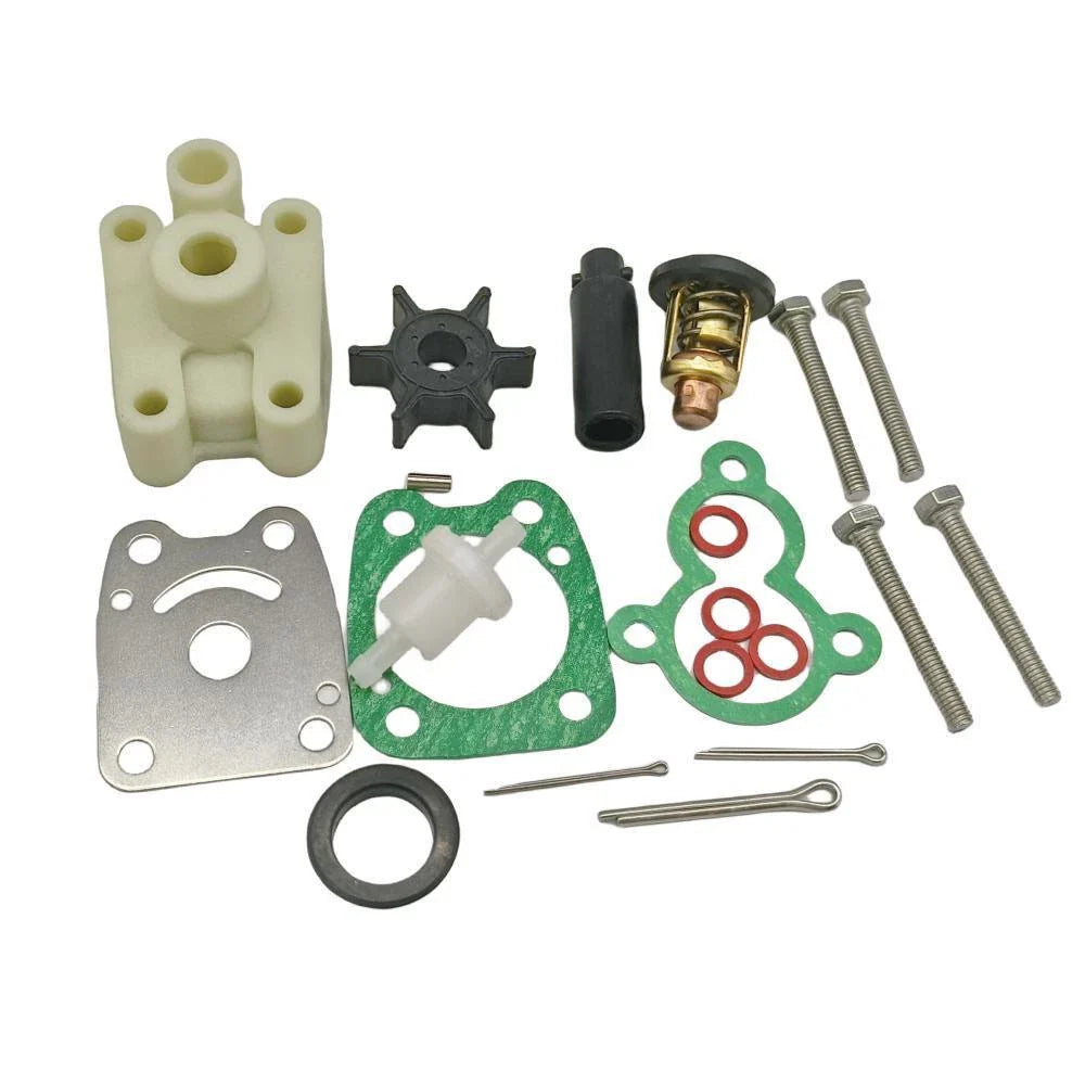 Outboard Maintenance Kit for Yamaha F4A (1998-2008) with Thermostat & Fuel Filter