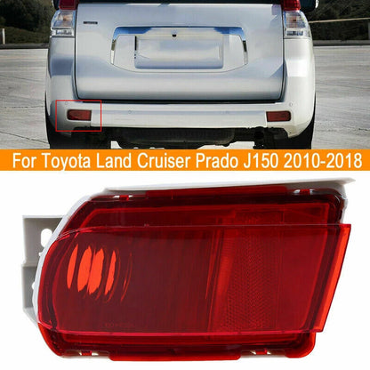 Left Red Rear Tail Fog Lamp Housing for Toyota PRADO FJ150 (2010-2018)