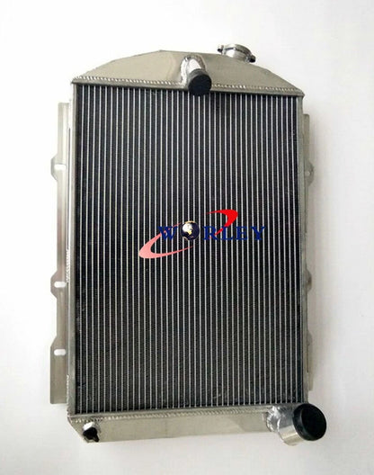 Aluminum Radiator & Fan for Chevy Hot/Street Rod 6 Cyl w/Tranny Cooler (1938)