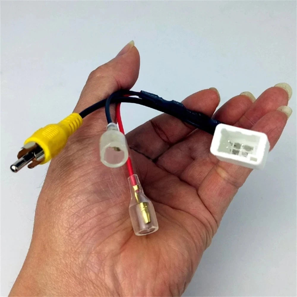 4 Pin Reverse Camera Video Wire Cable Adapter for Toyota Mazda