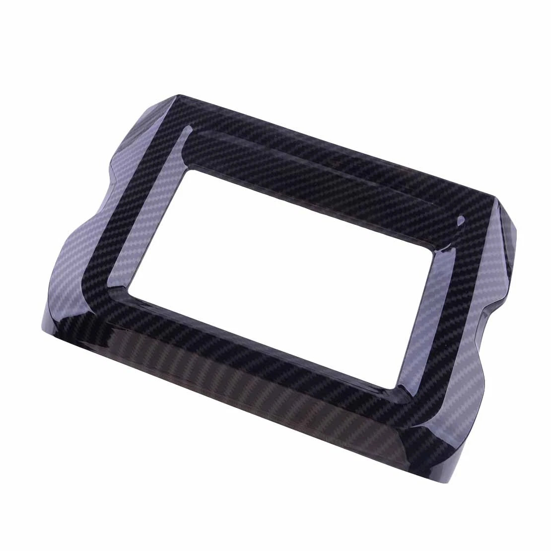 Carbon Fiber Navigation Frame Cover Bezel for Jeep Wrangler JL JLU (2018-2023)