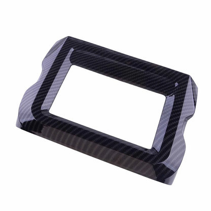 Carbon Fiber Navigation Frame Cover Bezel for Jeep Wrangler JL JLU (2018-2023)