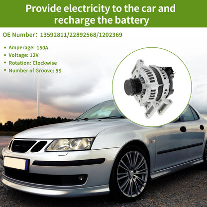 150A 12V Alternator for Chevrolet Impala (2014-2019)