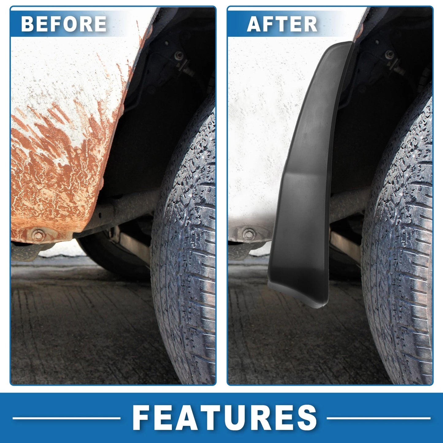 Mud Flap Splash Guard for Honda Accord (2016-2017)