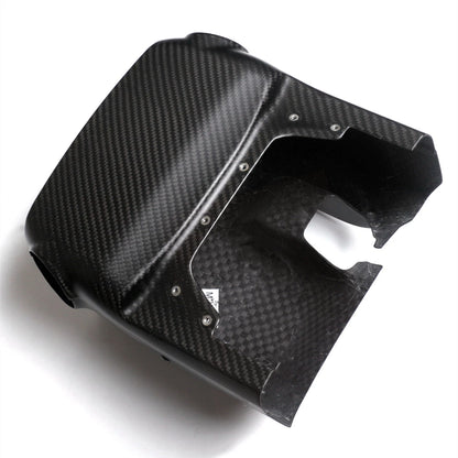 Carbon Fiber Steering Wheel Base Cover for SUBARU BRZ, TOYOTA GR86 (13-21)