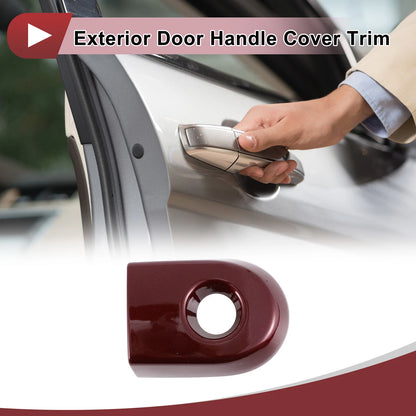 Red Exterior Door Handle Cover Trim for Nissan Versa (2007-2012)