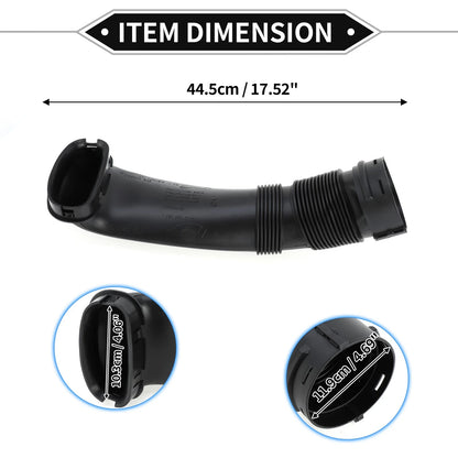 Intake Hose for BMW X5 X6 2008-2014, Black (2008-2014)