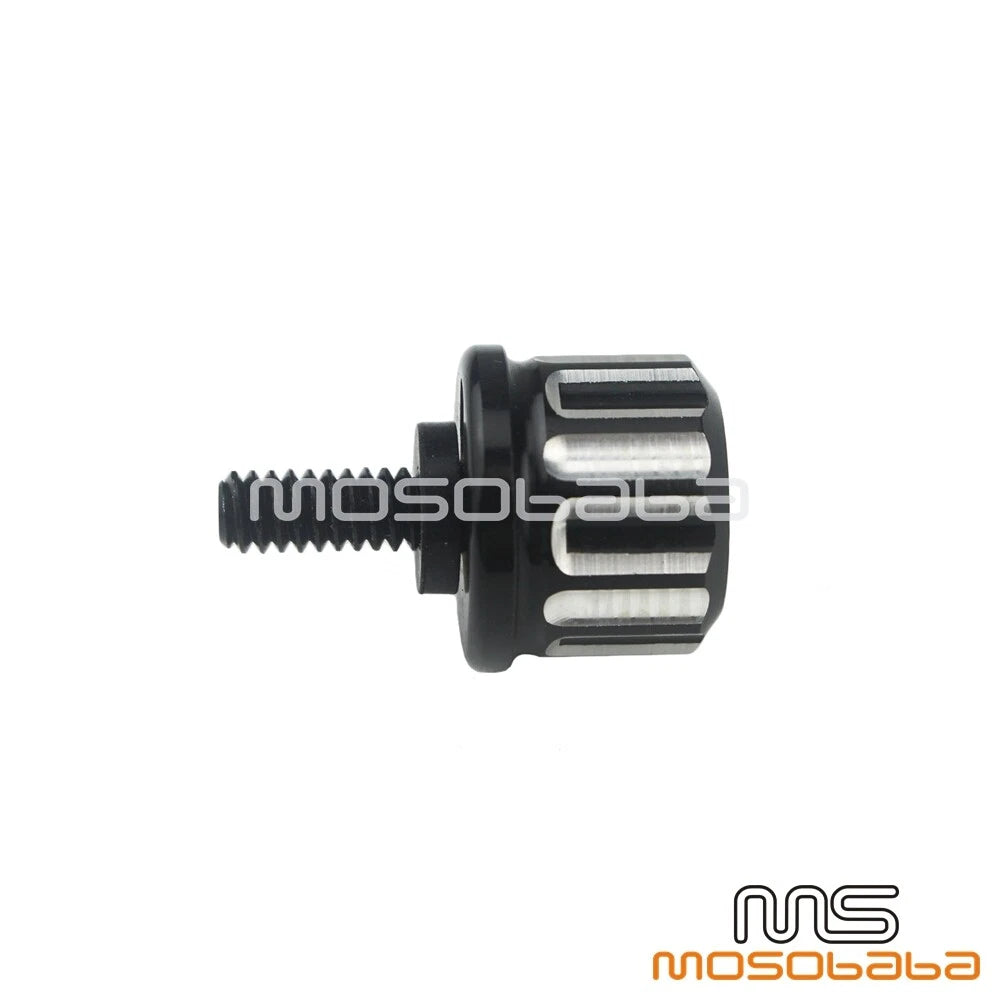 Black 6mm Rear Seat Bolt for Harley Motorcycle Models (1996-2017)