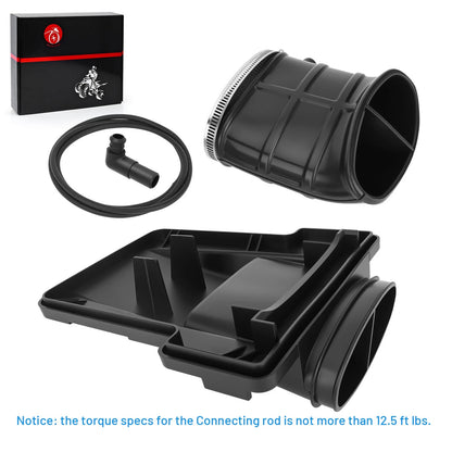 Air Box Intake Duct & Cover for Yamaha Raptor 660R YFM660R 2001-2005