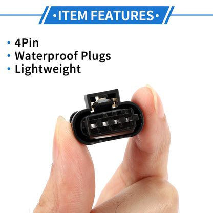 4 Pin Mass Air Flow Sensor Connector for BMW - Female Wire Terminal Connector