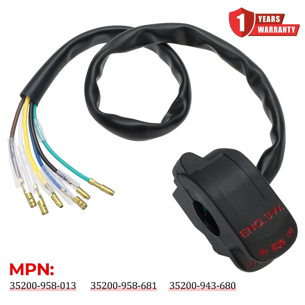 Kill Stop Off Switch Headlight for Honda ATC110 ATC185S ATC200/ATC200S ATC250R