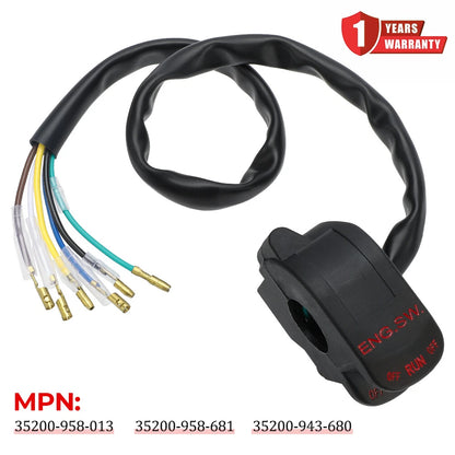 Kill Stop Off Switch Headlight for Honda ATC110 ATC185S ATC200/ATC200S ATC250R