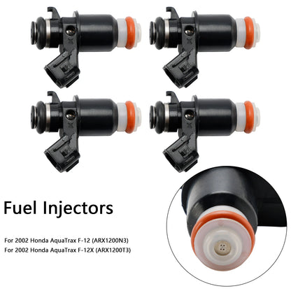 4 x Fuel Injectors for Honda AquaTrax F12, F12X, R12, R12X (2002-2009)