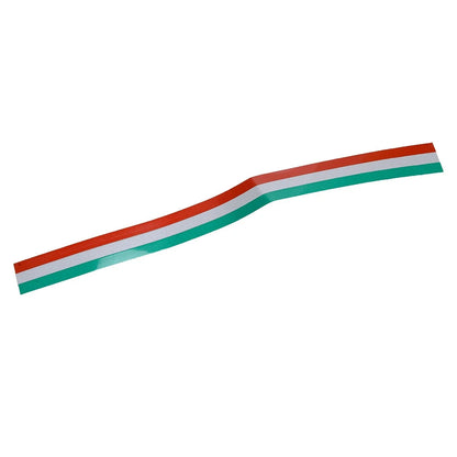 Italian Flag Car Cover 20cm x 1.5cm