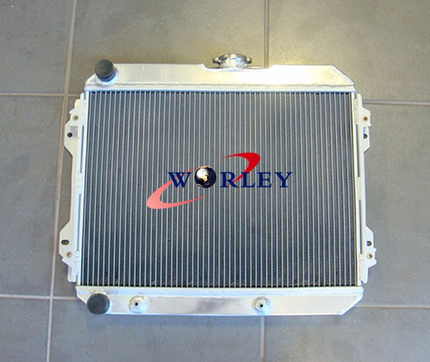 All Aluminum Radiator + Fan for Toyota Corona ST141 RT142 (1983-1987)