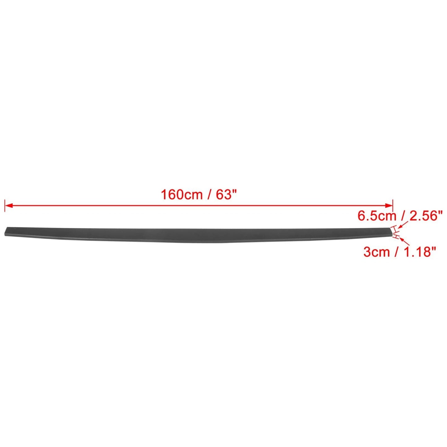 Tailgate Cap Protector Lip Spoiler Cover for Toyota Tundra (2007-2013)