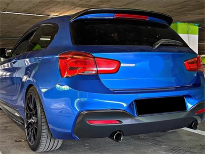 Rear Roof Window Spoiler for BMW 1 Series F20 Hatchback (2011-2020) Glossy Black