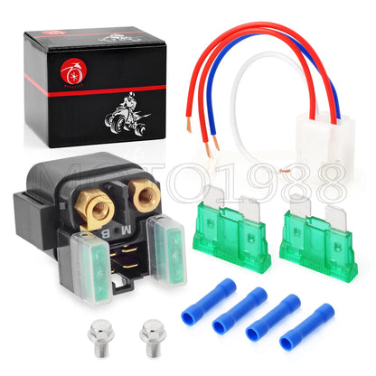 Starter Solenoid Relay M-B & Plug for Yamaha RS90 RX10 RXW10 (2006–2010)